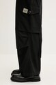 Bavlnené nohavice NEIGHBORHOOD Wide Cargo Pants čierna 251SPNH.PTM06