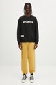 AAPE cotton joggers Now Sweat AAPPTMB627XXN yellow