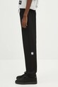 AAPE spodnie dresowe Main Sweat AAPPTMB637XXN czarny SS25