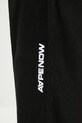 AAPE spodnie sztruksowe Now Woven AAPPTMB620XXN czarny