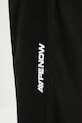 AAPE κοτλέ παντελόνι Now Woven AAPPTMB620XXN μαύρο