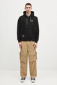 AAPE spodnie Main Woven beżowy AAPPTMB633XXN