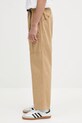 Gramicci spodnie bawełniane Front Cargo Pant G5SM.P089 beżowy SS25
