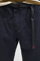 Хлопковые брюки Gramicci Pant Straight Fit тёмно-синий G116.OGT