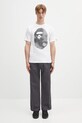 Gramicci pantaloni in cotone Pant Straight Fit G116.OGT grigio