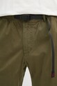 Памучен панталон Gramicci Pant Straight Fit зелен G116.OGT