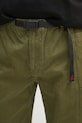 Памучен панталон Gramicci Voyager Pant зелен G5SM.P086