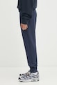 Maison Kitsuné pantaloni tuta di cotone Bold Fox Head Patch Comfort MM01125KM0321 blu navy SS25
