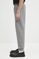 Maison Kitsuné spodnie dresowe bawełniane Bold Fox Head Patch Comfort MM01125KM0321 szary SS25