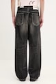 Odzież NEIGHBORHOOD jeansy WASHED DENIM 251XBNH.PTM04 czarny