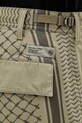 NEIGHBORHOOD spodnie bawełniane PT SHEMAGH 251UTNH.PTM01 zielony