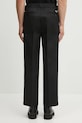 Abbigliamento Wacko Maria pantaloni DICKIES / PLEATED TROUSERS 25SS.WMP.DC01 nero