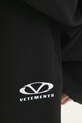 Oblečenie Tepláky VETEMENTS Oval Logo UA66SP600BW čierna