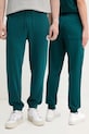 Converse pantaloni de trening tricotaj verde 10026982.A08