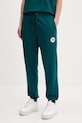 Converse pantaloni de trening 10026982.A08 verde SS25