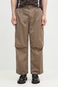 Carhartt WIP spodnie bawełniane Cole Cargo Pant gładkie zielony I030477.1YJ02