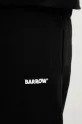 Barrow pantaloni de trening din bumbac negru S5BWUAFP085