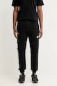 Barrow spodnie dresowe bawełniane S5BWUAFP088 czarny SS25