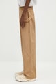 JW Anderson cotton trousers Twisted Workwear TR0405.PG1744.130 beige SS25