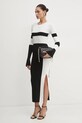 Платье Patrizia Pepe 8A1433.K240 белый SS25