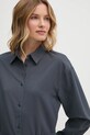 Šaty Calvin Klein Jeans sivá J20J225086