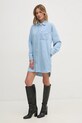 Джинсова сукня Calvin Klein Jeans J20J225472 блакитний SS25