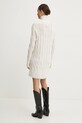 Платье с примесью шерсти Tommy Jeans DW0DW19464 бежевый SS25