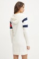 Odzież Tommy Jeans sukienka bawełniana DW0DW19470 beżowy