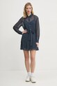 Сукня Tommy Jeans DW0DW19473 темно-синій SS25