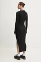 Îmbrăcăminte Tommy Jeans rochie din amestec de lână DW0DW19476 negru