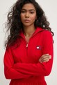 Tommy Jeans sukienka z domieszką wełny czerwony DW0DW19480