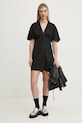 Tommy Jeans rochie DW0DW20187 negru SS25