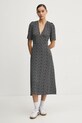 Tommy Jeans rochie midi negru DW0DW20450
