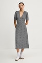 Tommy Jeans rochie midi negru DW0DW20450