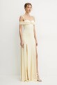 Elisabetta Franchi vestito giallo ABR0851E2