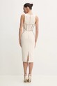 Îmbrăcăminte Elisabetta Franchi rochie AB72451E2 bej