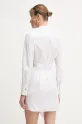 Oblečení Bavlněné šaty Elisabetta Franchi AB72551E2 bílá
