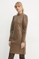 Bruuns Bazaar vestito BBW4319 marrone SS25