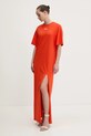 Îmbrăcăminte MSGM rochie 3841MDA83.257002 portocaliu
