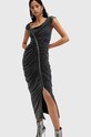 Сукня AllSaints UMBRA casual чорний W007DB