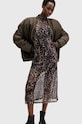 AllSaints rochie HANNA maro W220DB