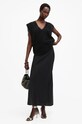 AllSaints rochie BRYONY MAXI W239DB negru