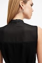 AllSaints rochie din amestec de matase JAYDA negru W278DB
