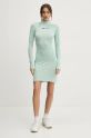 Karl Lagerfeld Jeans rochie A1W13008 verde SS25