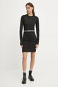 Karl Lagerfeld Jeans rochie A1W13009 negru SS25