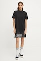 Karl Lagerfeld Jeans sukienka bawełniana A1W13015 czarny SS25