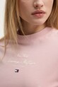 Bavlněné šaty Tommy Hilfiger WW0WW43830 růžová