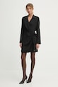 Tommy Hilfiger rochie WW0WW45006 negru SS25