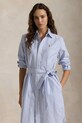 Oblečení Bavlněné šaty Polo Ralph Lauren 211959901 modrá