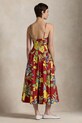 Bombažna obleka Polo Ralph Lauren 211959920 pisana SS25